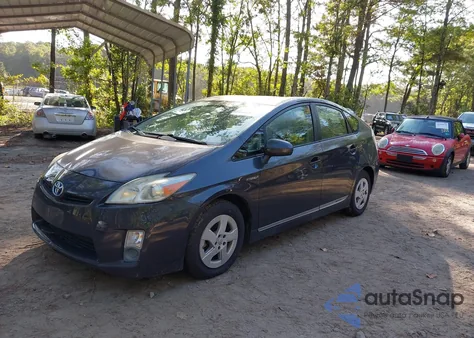 2010 Toyota Prius Ii from USA, damaged, VIN JTDKN3DU6A1276428
